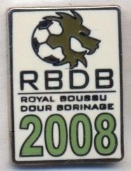 футбольный клуб Буссю (Бельгия)2 ЭМАЛЬ / R.Boussu DB, Belgium football pin badge