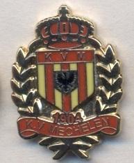 футбольный клуб Мехелен (Бельгия)1 ЭМАЛЬ /KV Mechelen,Belgium football pin badge