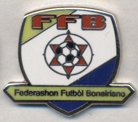 Бонэйр, федерация футбола,№5 ЭМАЛЬ /Bonaire football federation enamel pin badge