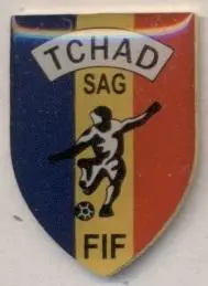 Чад, федерация футбола, тяжмет / Chad football federation pin badge