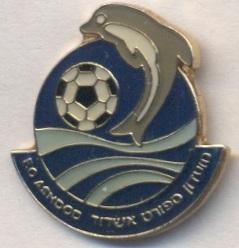 футбол.клуб Ашдод (Израиль), офиц. тяжмет / FC Ashdod, Israel football pin badge