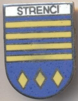 герб город Стренчи (Латвия) ЭМАЛЬ /Strenci town,Latvia coat-of-arms enamel badge