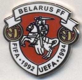 Беларусь,федерация футбола,№5 ЭМАЛЬ/Belarus football federation enamel pin badge