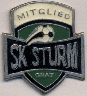 футбол.клуб Штурм Грац (Австрия) тяжмет / Sturm Graz, Austria football pin badge