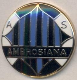 футбол.клуб Амброзиана (Италия) ЭМАЛЬ / AS Ambrosiana,Italy football replica pin