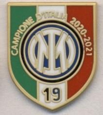 футбол.клуб Интернационале (Италия)6 ЭМАЛЬ / FC Inter, Italy football pin badge