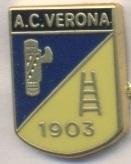 футбол.клуб Верона (Италия)6 ЭМАЛЬ / AC Verona, Italy football replica pin badge