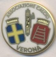 футбол.клуб Верона (Италия)7 ЭМАЛЬ / AC Verona, Italy football replica pin badge