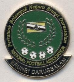 Бруней, федерация футбола,№2 ЭМАЛЬ / Brunei football federation enamel pin badge