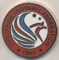 Филиппины, федерация футбола,№7 ЭМАЛЬ /Philippines football federation pin badge