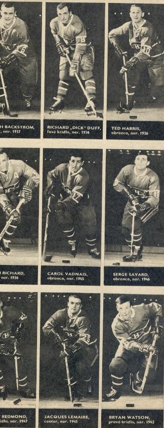 постер хоккей Монреаль (НХЛ,Канада) 1968 / Montreal Canadiens, NHL hockey poster