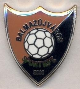 футбол.клуб Балмаз.(Венгр)ЭМАЛЬ выпуклый /Balmazujvarosi FC,Hungary football pin