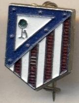 футбол.клуб Атлетико Мадрид (Испан.офиц.1 тяжмет/Atletico M,Spain football badge