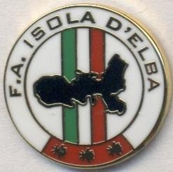 Эльба, федерация футбола (не-ФИФА) ЭМАЛЬ / Elba football federation pin badge