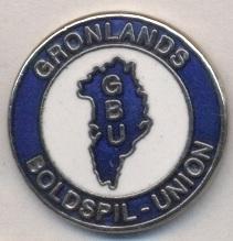 Гренландия,федерация футбола (не-ФИФА)1 ЭМАЛЬ /Greenland football federation pin