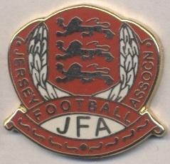 О-в Джерси, федерация футбола (не-ФИФА)2 ЭМАЛЬ / Jersey football federation pin