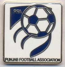 Пенджаб,федерация футбола (не-ФИФА)4 ЭМАЛЬ /Punjab football federation pin badge