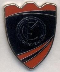 футбольный клуб Унгени (Молдова)2 ЭМАЛЬ / FCM Ungheni,Moldova football pin badge