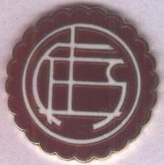 футбол.клуб Ланус (Аргентина2 ЭМАЛЬ/CA Lanus,Argentina football enamel pin badge