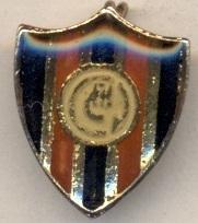 футбол.клуб Чакарита (Аргент.)тяжмет /Chacarita Juniors,Argentina football badge