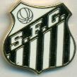 футбол.клуб Сантос (Бразилия) ЭМАЛЬ / Santos FC,Brazil football enamel pin badge