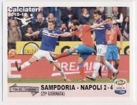 наклейка футбол Сампдория-Наполи (Италия /Sampdoria-Napoli,Italy players sticker