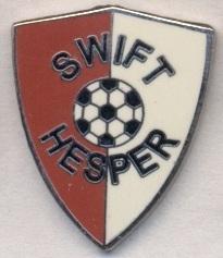 футбол.клуб Свифт Эсперанж (Люксембург) ЭМАЛЬ / FC Swift,Luxembourg football pin