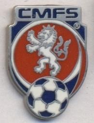 Чехия, федерация футбола, №5, ЭМАЛЬ / Czech football federation enamel pin badge