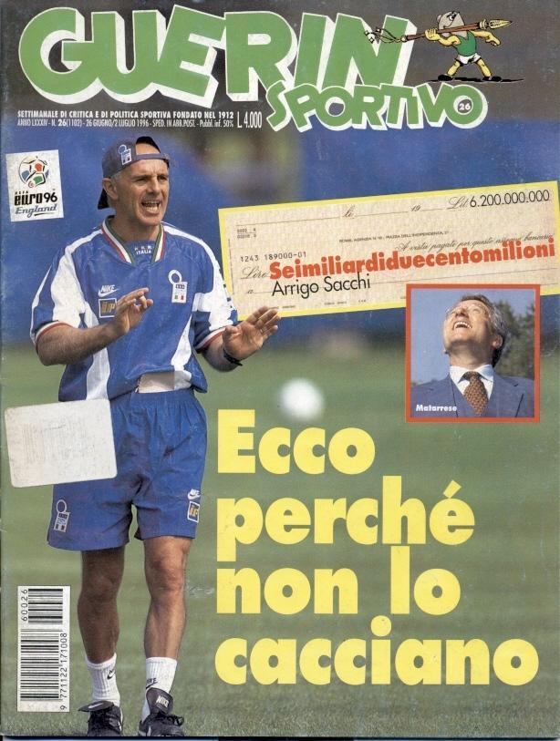Футбол, Чемпионат Европы 1996 5шт. Гуэрин Спортиво №№23-27 1996 /Guerin Sportivo 1