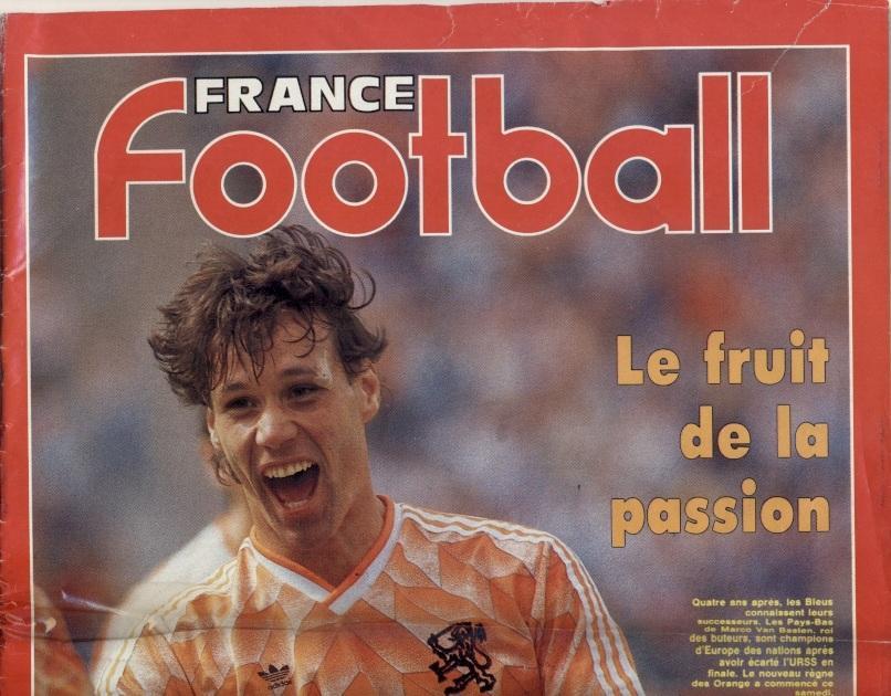 Чемпионат Европы 1988 спецвыпуск Франс Футбол /France Football Euro 1988 summary