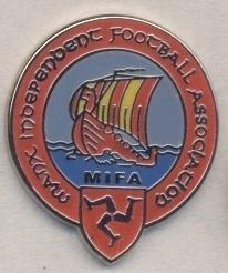 О-в Мэн,федерация футбола (не-ФИФА)5 ЭМАЛЬ / Isle of Man football federation pin