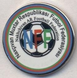 Нахичевань,федерация футбола (не-ФИФА) ЭМАЛЬ /Nakhchivan football federation pin