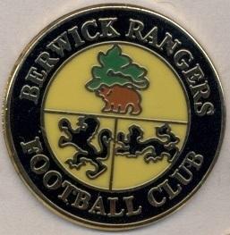 футбол.клуб Бервик (Шотландия)ЭМАЛЬ /Berwick Rangers,Scotland football pin badge