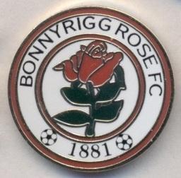 футбол.клуб Бонниригг (Шотландия)1 ЭМАЛЬ/Bonnyrigg Rose FC,Scotland football pin