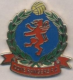 футбол.клуб Коув (Шотландия) ЭМАЛЬ / Cove Rangers FC,Scotland football pin badge