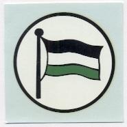 наклейка футбол.клуб Ганновер-96 (Германия) / Hannover 96, Germany logo sticker