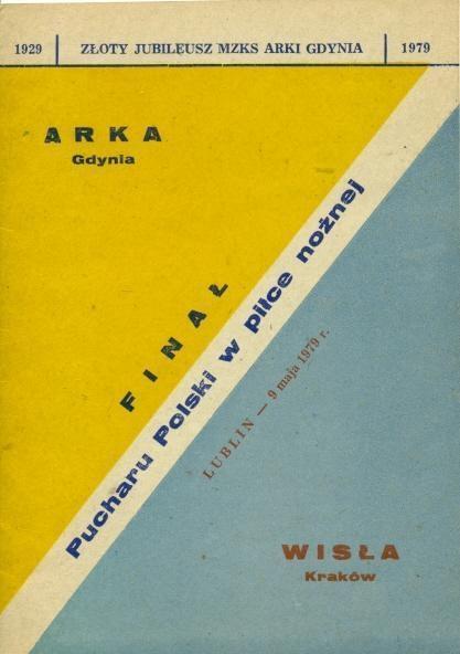прог. Польша Кубок Финал 1978-79 / Polska.Final pucharu Arka-Wisla match program