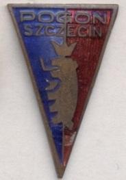 футбол.клуб Погонь Щецин (Польша), ЭМАЛЬ / Pogon Szczecin, Poland football badge