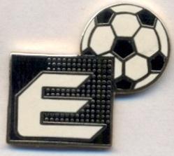 футбол.клуб Экранас(Литва)2 ЭМАЛЬ/Ekranas Panevezys,Lithuania football pin badge