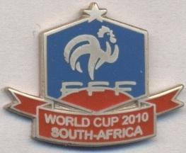 Франция,федерация футбола,№5 ЭМАЛЬ /France football federation pin badge insigne