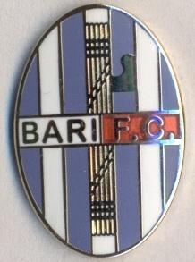 футбол.клуб Барі (Італія)ЕМАЛЬ випуклий/Bari FC,Italy football replica pin badge