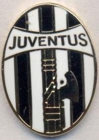 футбол.клуб Ювентус (Італія)ЕМАЛЬ випуклий3 /Juventus,Italy football replica pin