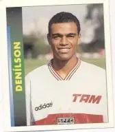 наклейка футбол Денілсон (Бразилія) /Denilson,Sao Paulo FC,Brazil player sticker