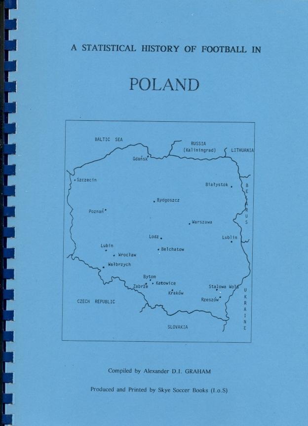 книга Польща підсумки чемпіонатів,вся історія / Poland football ch.ships history