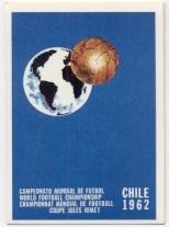 наклейка футбол Чемпіонат Світу 1962 Чилі/FIFA World Cup 1962 Chile logo sticker