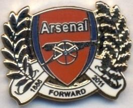 футбол.клуб Арсенал Лондон (Англія)7 ЕМАЛЬ/Arsenal FC,England football pin badge