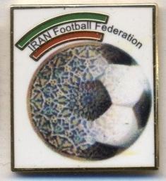 іран, федерація футболу, №5, ЕМАЛЬ / iran football federation enamel pin badge