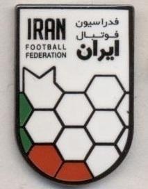 іран, федерація футболу, №6, ЕМАЛЬ / iran football federation enamel pin badge