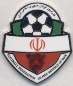 іран, федерація футболу, №7, ЕМАЛЬ / iran football federation enamel pin badge