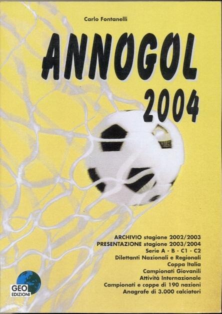 книга щорічник 2004 футбол Світ Анногол / Annogol 2004 World football yearbook